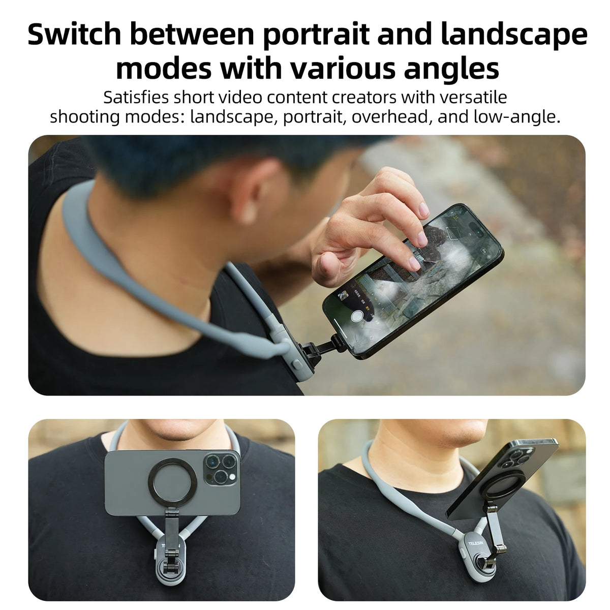 Neck Mount Quick Release Hold