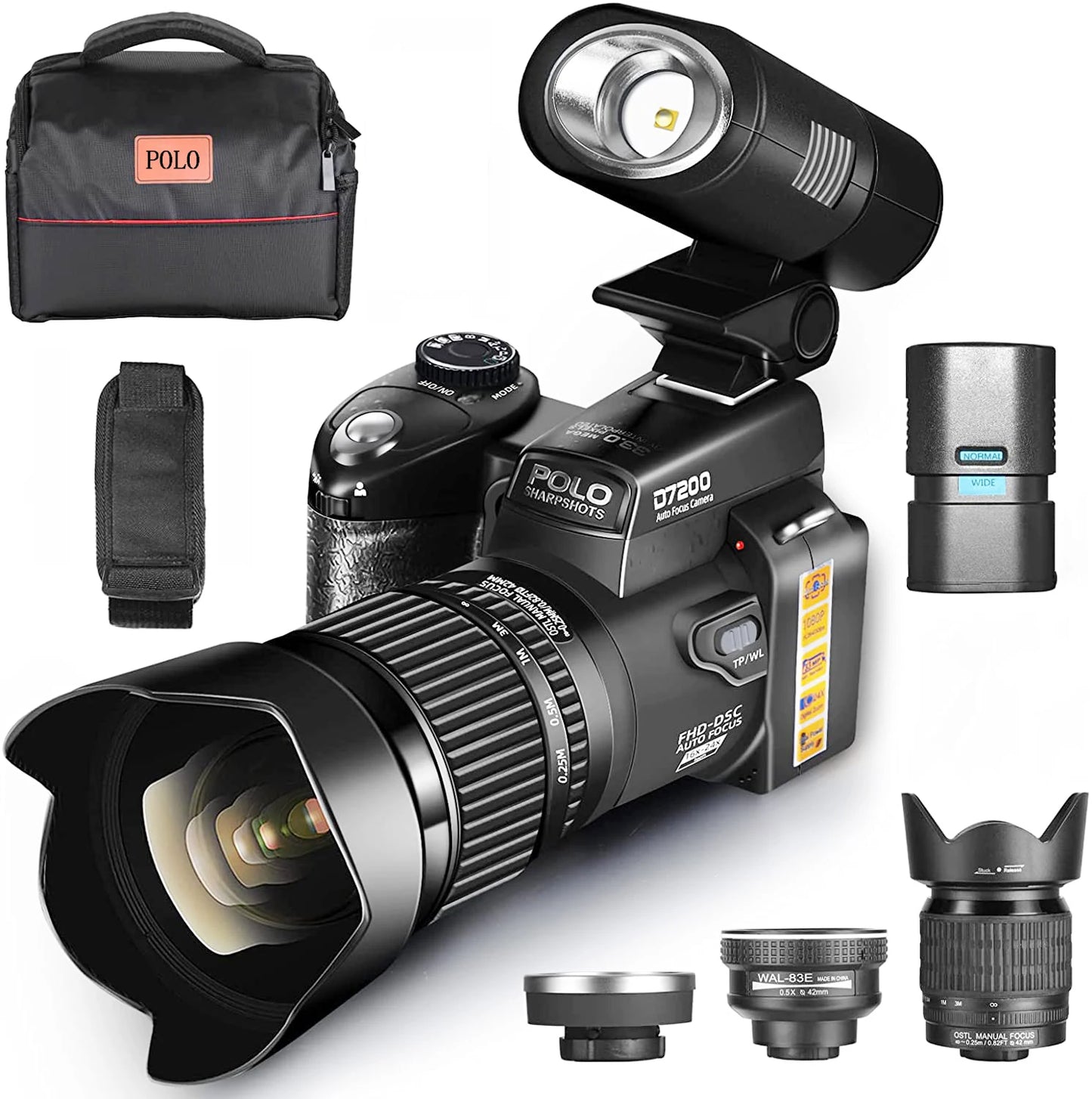 Telephoto Lens Professional Digital Camera