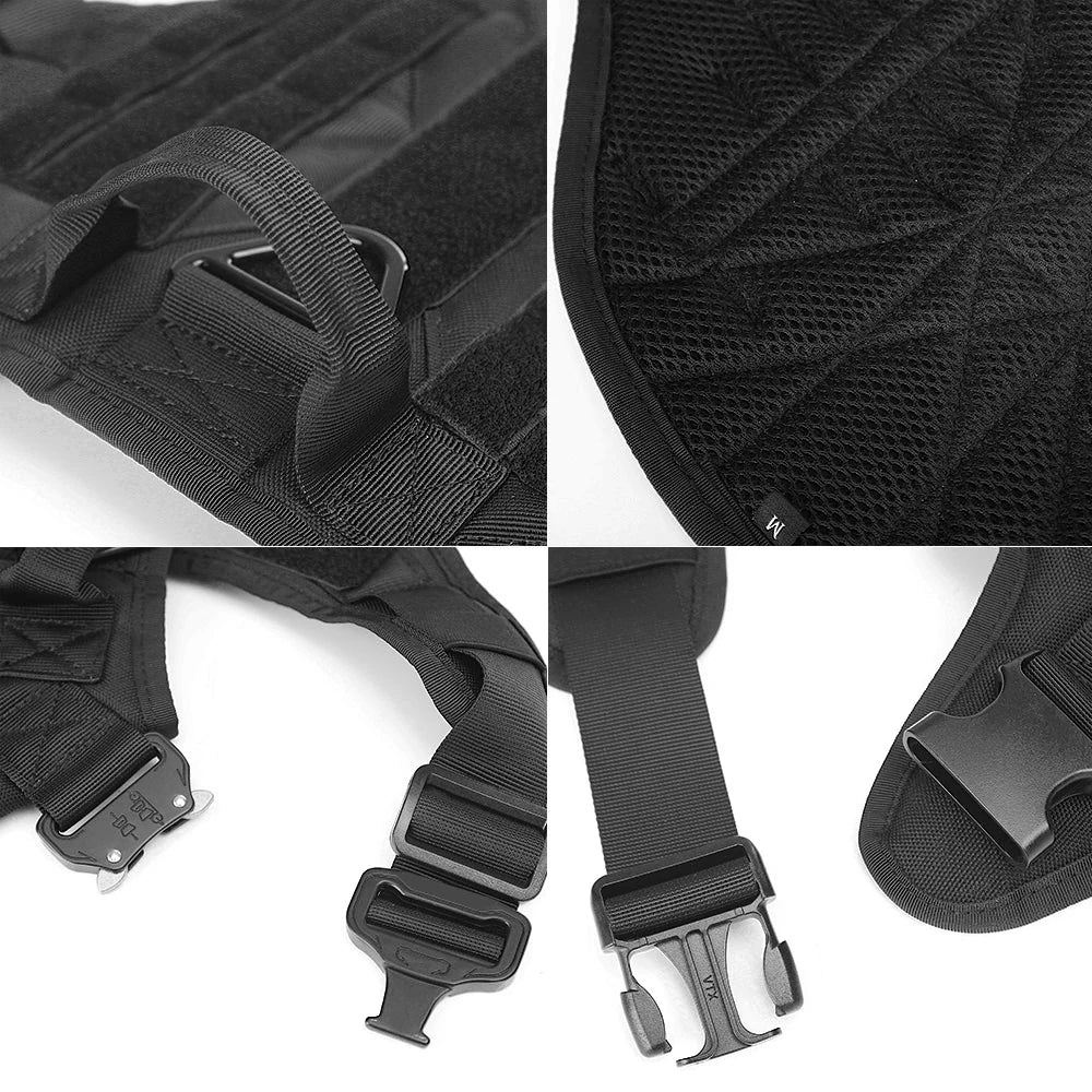 Military Dog Harness Leash Set