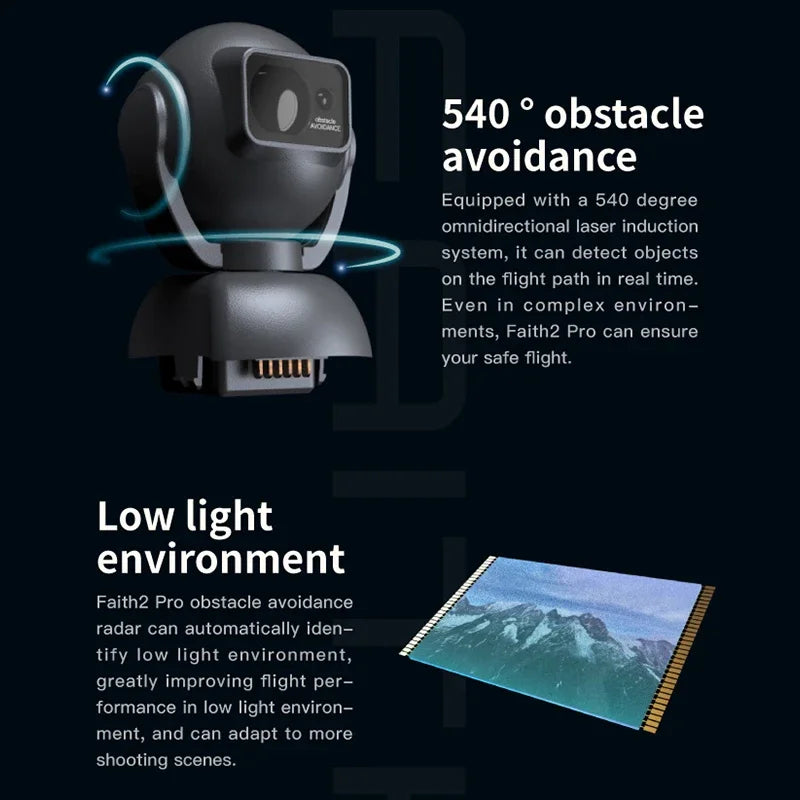 Obstacle Avoidance With 4K HD Camera