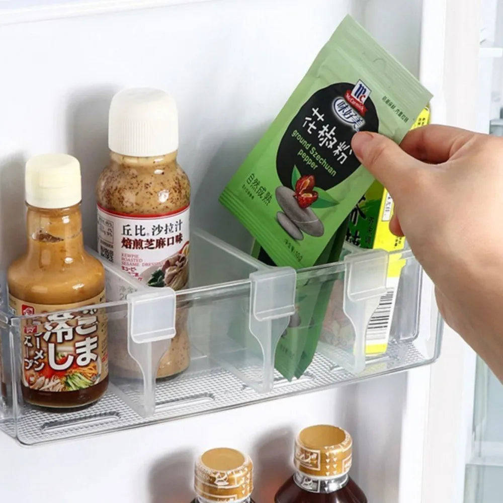 Retractable Fridge Storage Partition Set