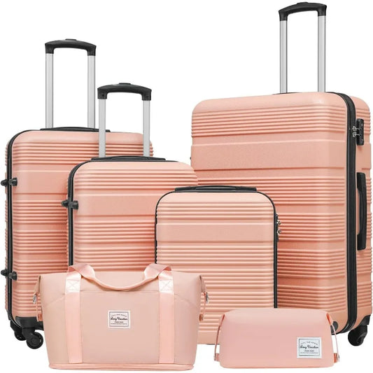 TSA Lock Spinner Wheels Luggage Set