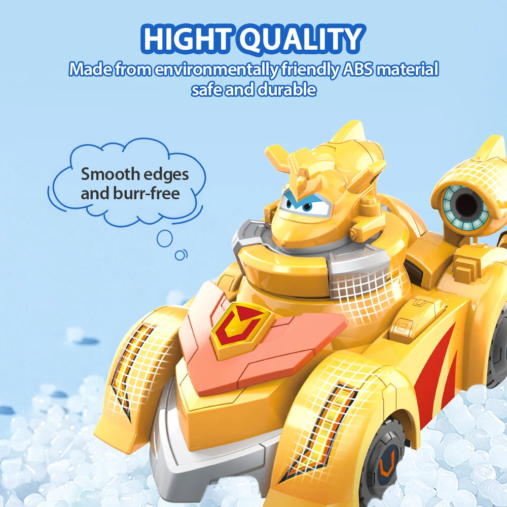Super Wings Spinning Golden Boy Vehicle
