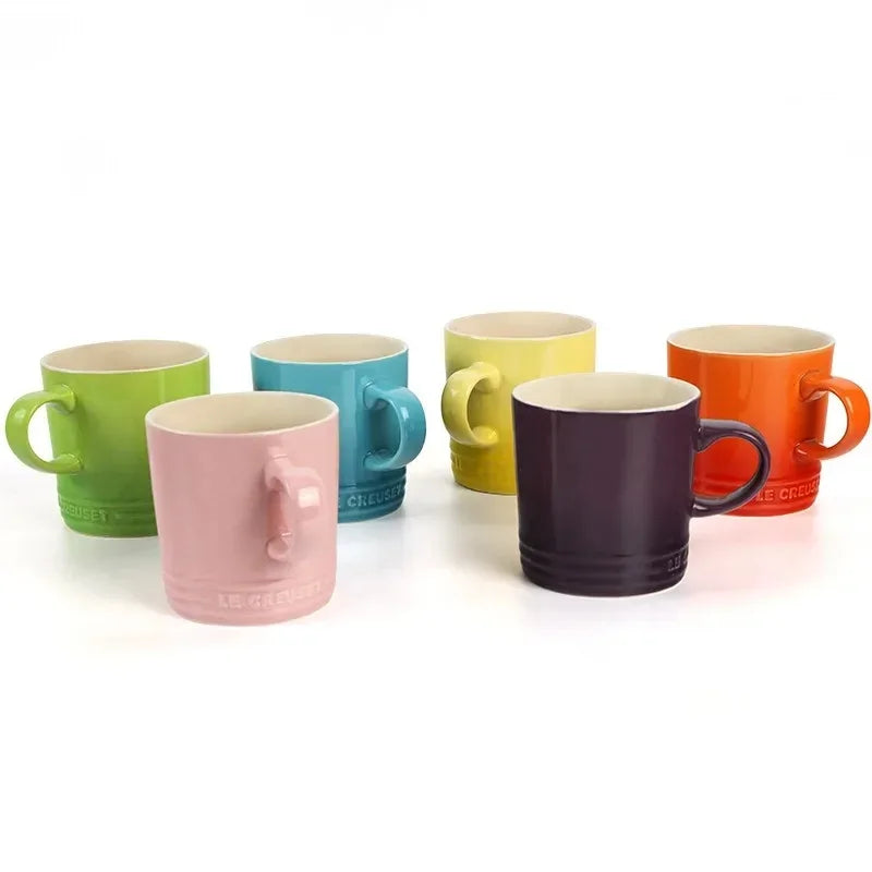 Nordic Gradient Macaron Ceramic Mugs