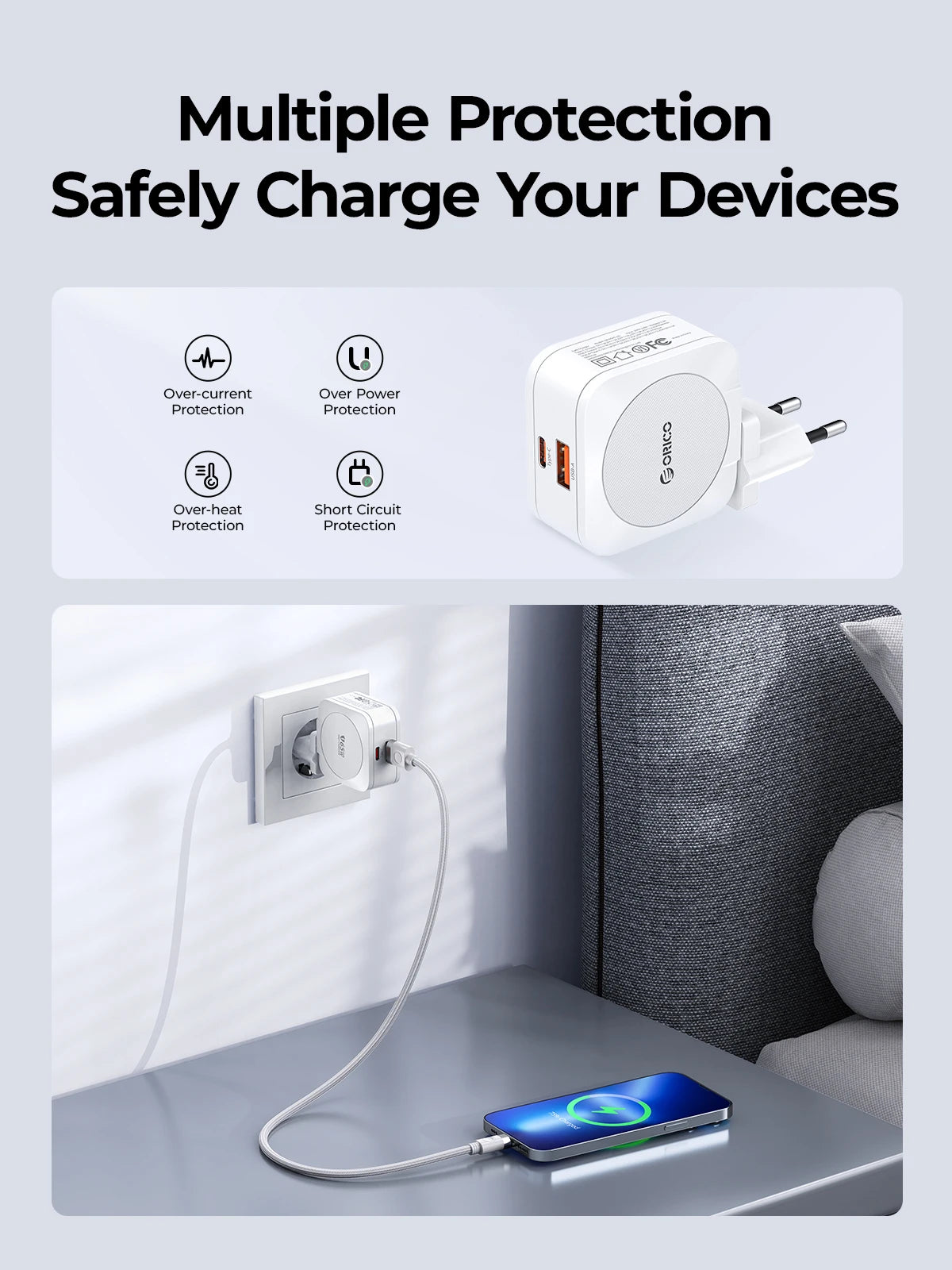 USB 65W GaN Fast PD Charger