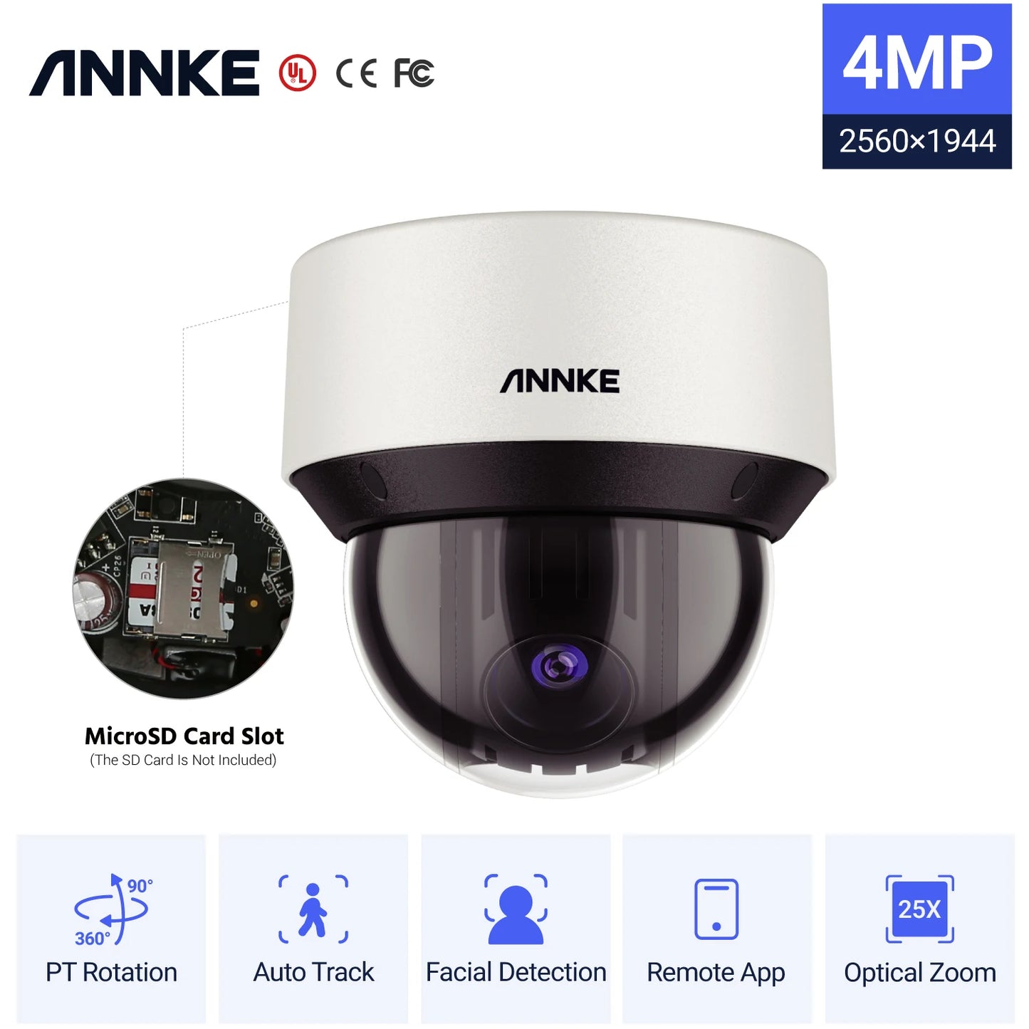 Optical Zoom IR Network PTZ Camera