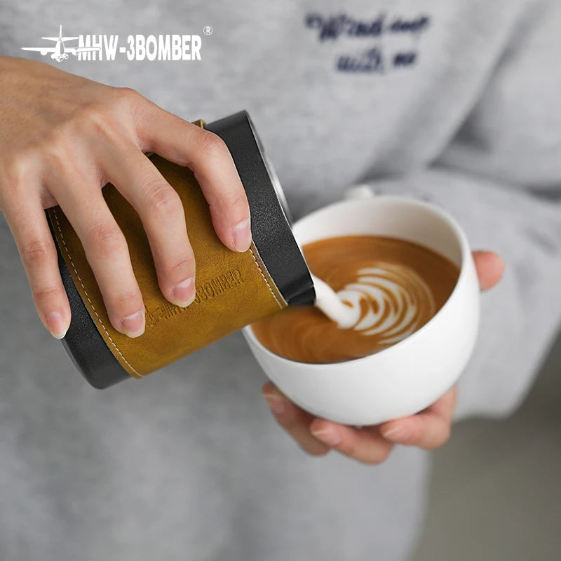 Barista-Grade Stainless Steel Milk Frother