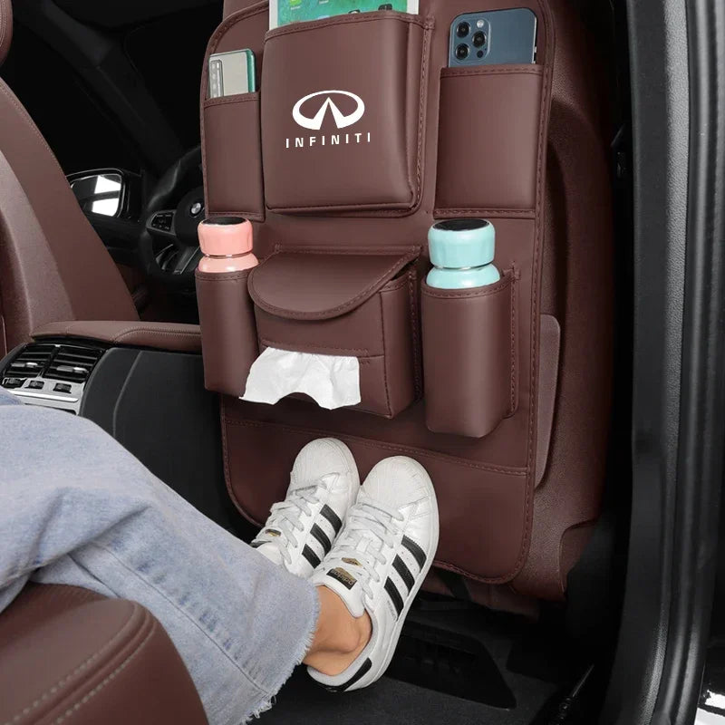 Infiniti Car Seat Organizer Storage Bag