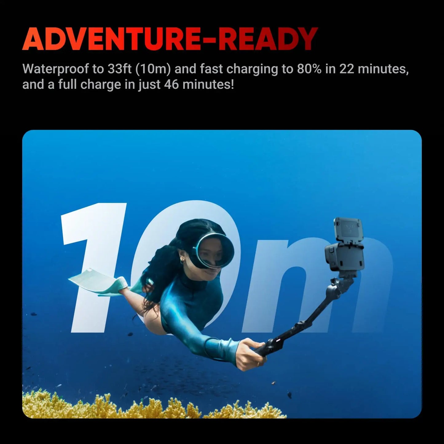 Smart Waterproof Action Camera