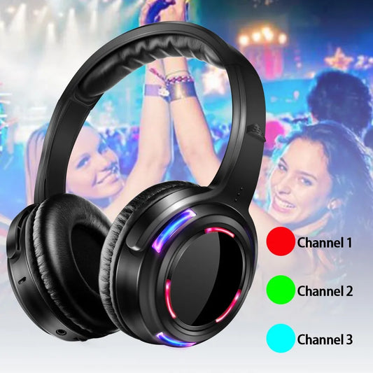 Silent Disco Wireless Headphones
