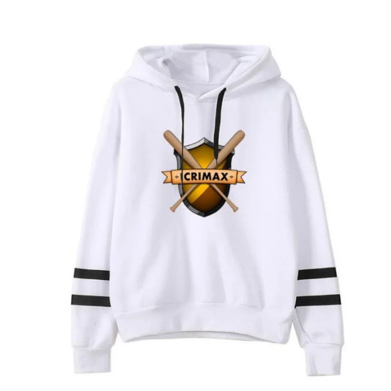 Men Oversized Long Sleeve Hooded Sweatshirt
