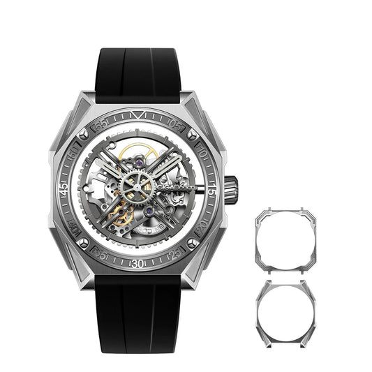 Titanium Skeleton Automatic Watch