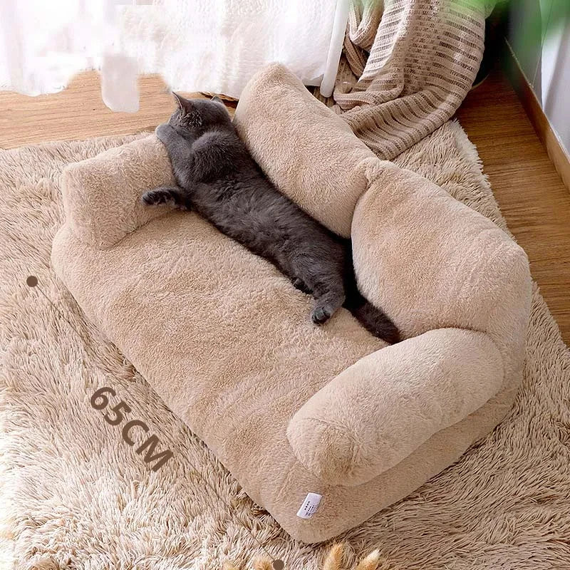 Deluxe Winter Pet Bed Sofa