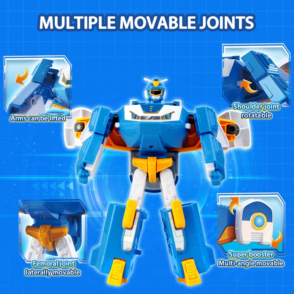 Super Wings Mini World Aircraft Robot