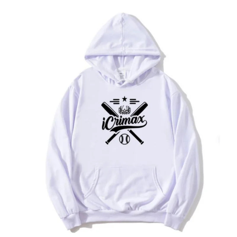 Men Oversized Long Sleeve Hooded Sweatshirt