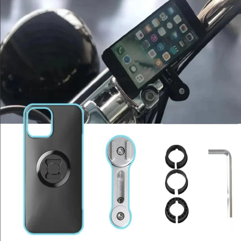 Motorcycle iPhone 11 Pro Case Phone Stand
