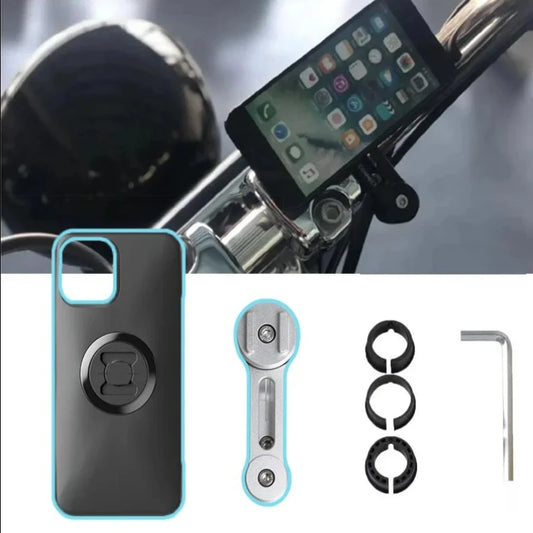 Motorcycle iPhone 11 Pro Case Phone Stand