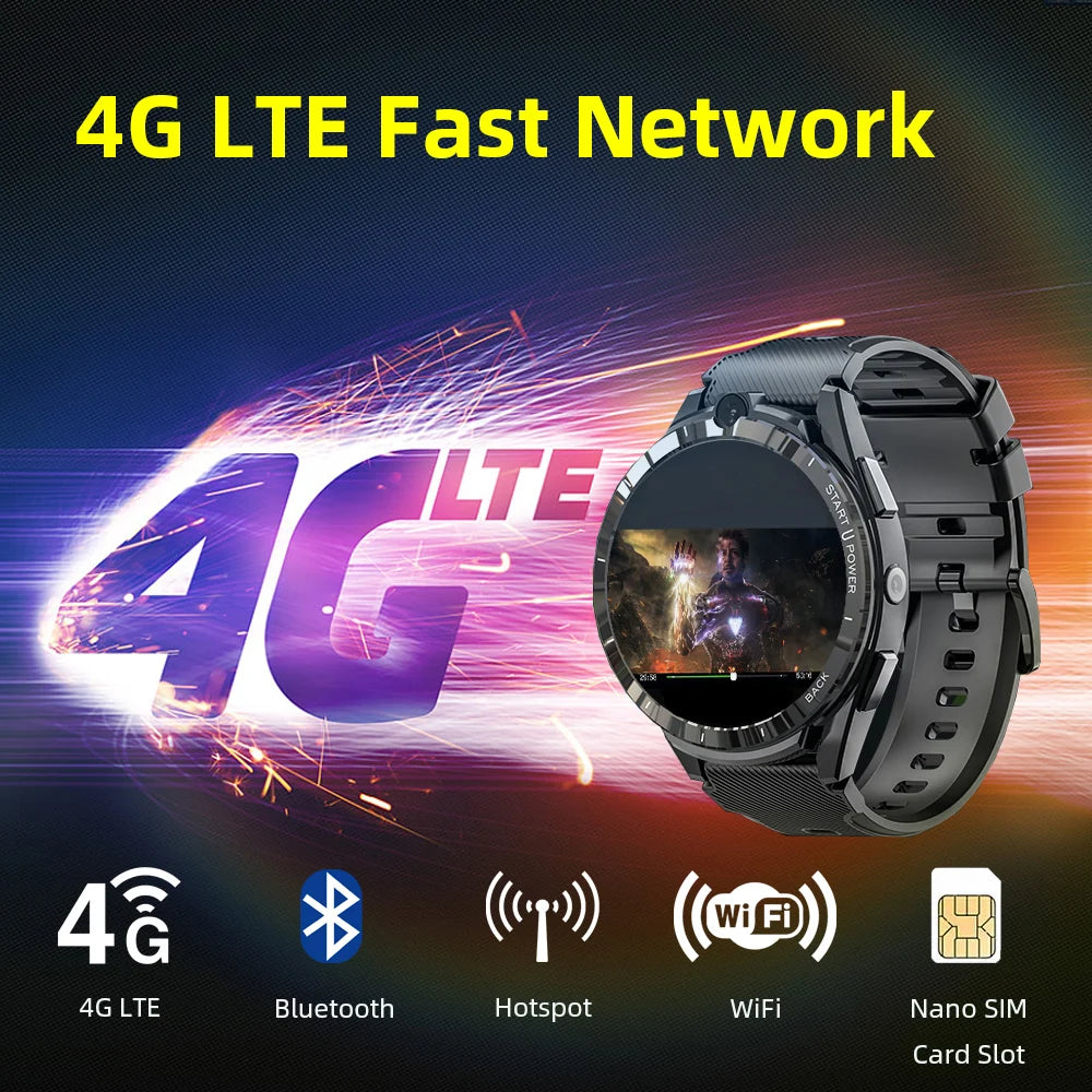 New 4G LTE Android Smart Watch