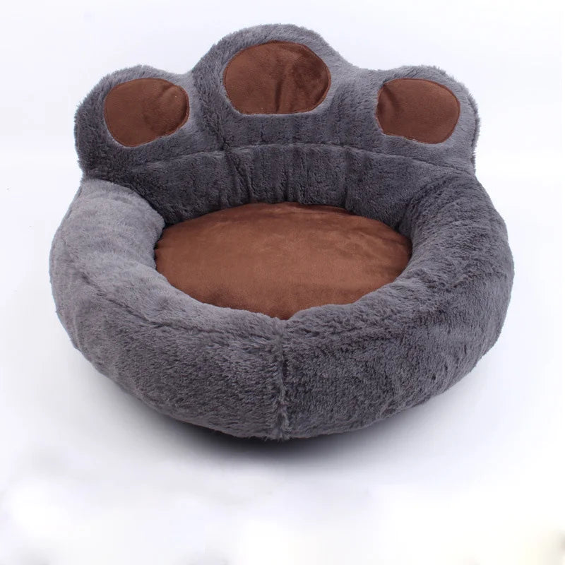 Winter Pet Bear Paw Shape Nest