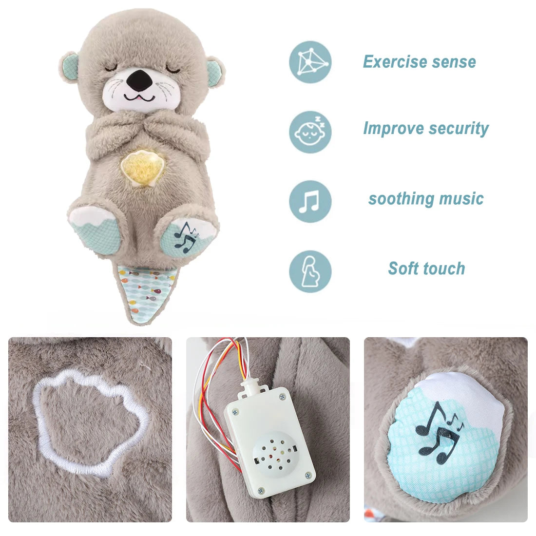Otter Musical Stuffed Plush Toy