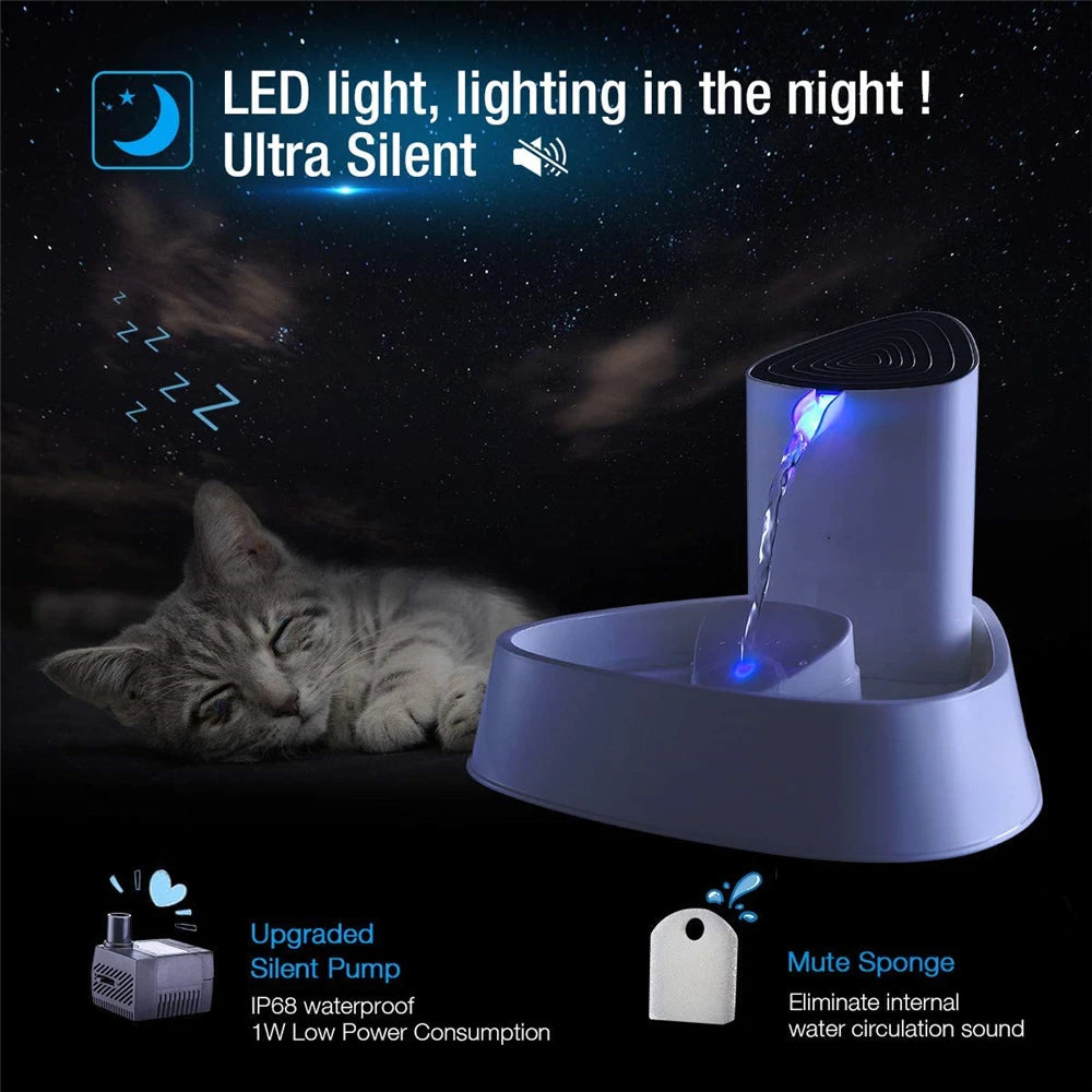 Automatic Cat Water Fountain