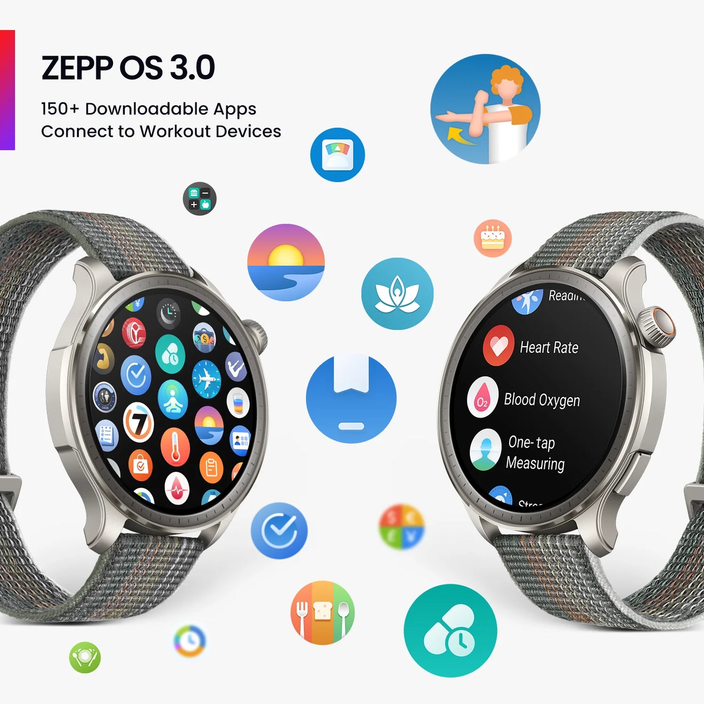 Alexa Built-in Bluetooth Calls Smart Watch