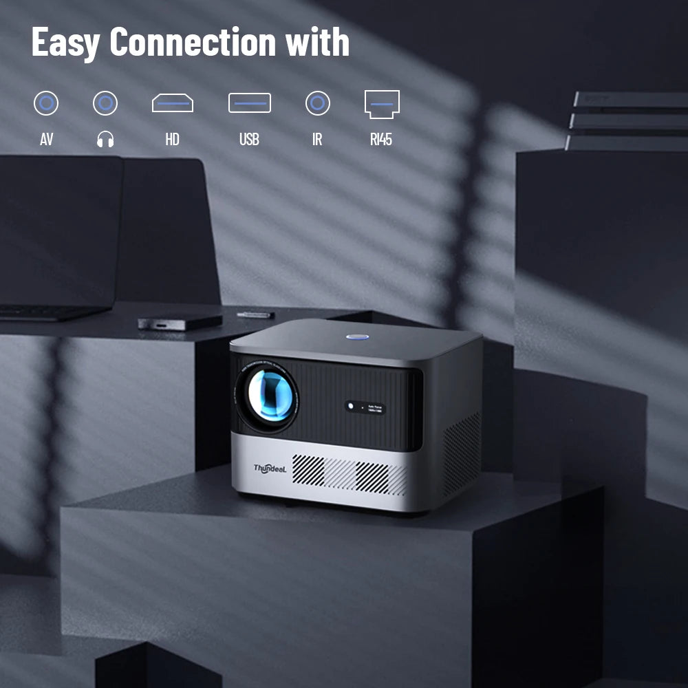 Home Theater Auto Focus 5G WiFi Android Projector