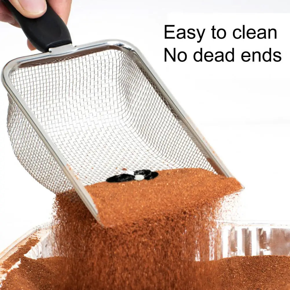 Premium Metal Cat Litter Scooper