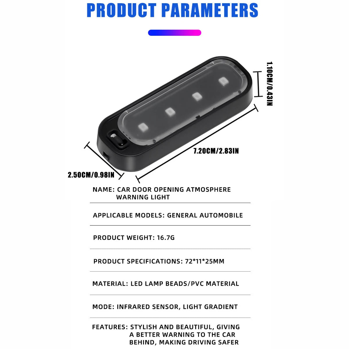 Car Door LED Welcome Light