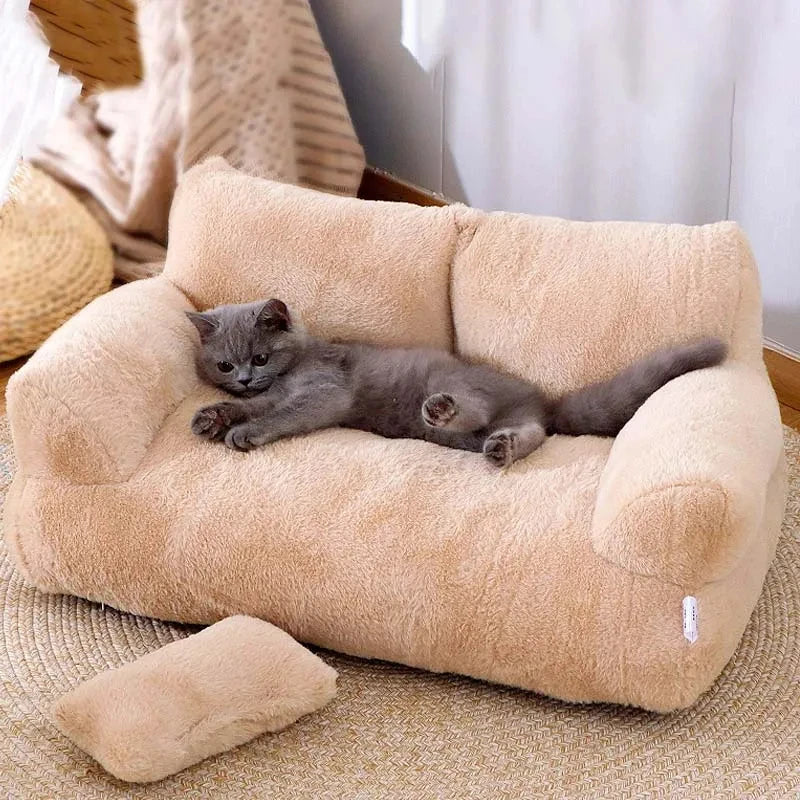 Deluxe Winter Pet Bed Sofa