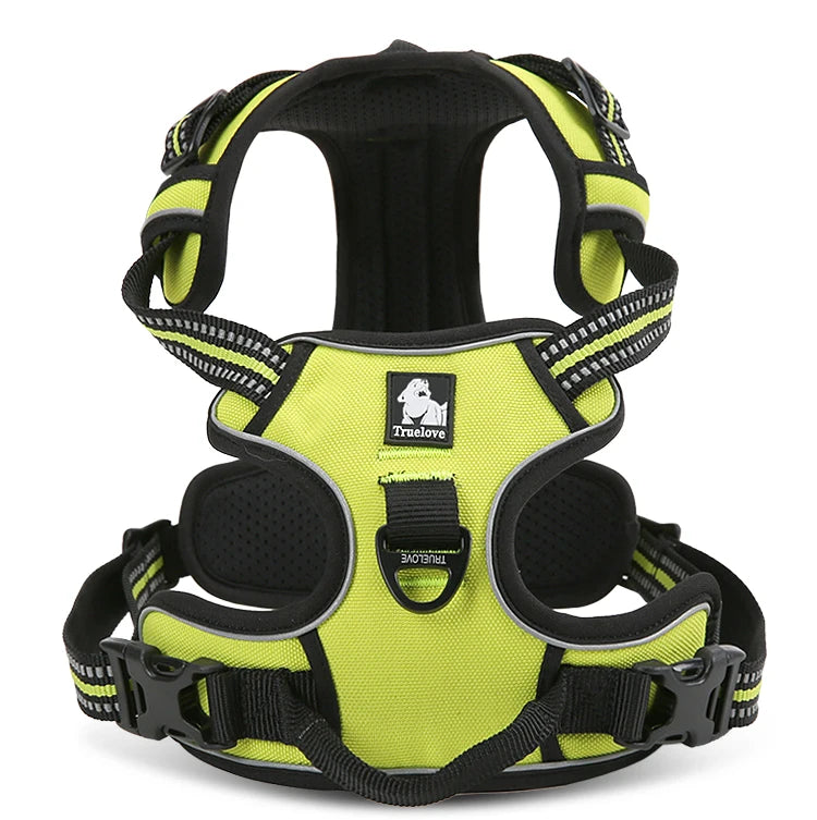 Reflective Nylon large Dog Harness