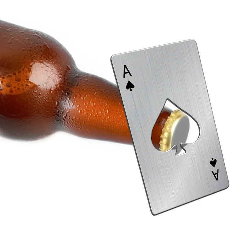 Poker Card Professional Beer Opener