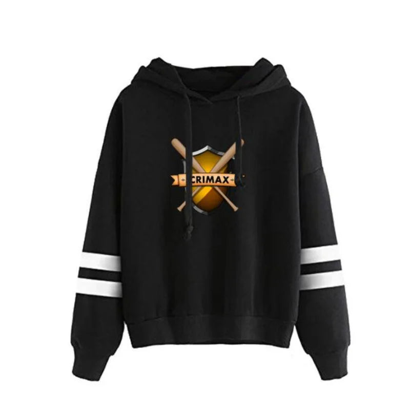 Men Oversized Long Sleeve Hooded Sweatshirt