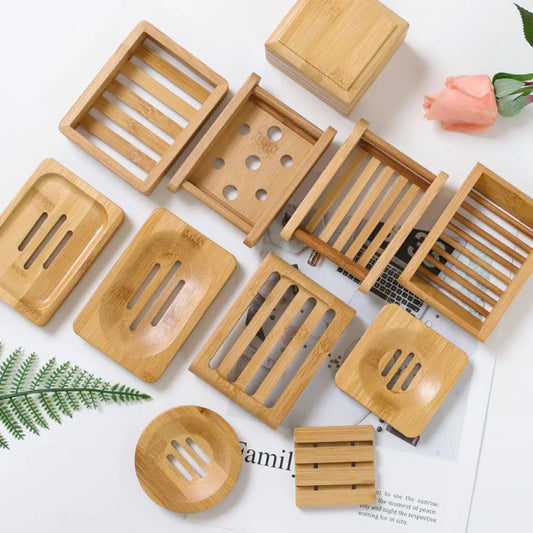 Bamboo Moisture-Proof Soap Dish