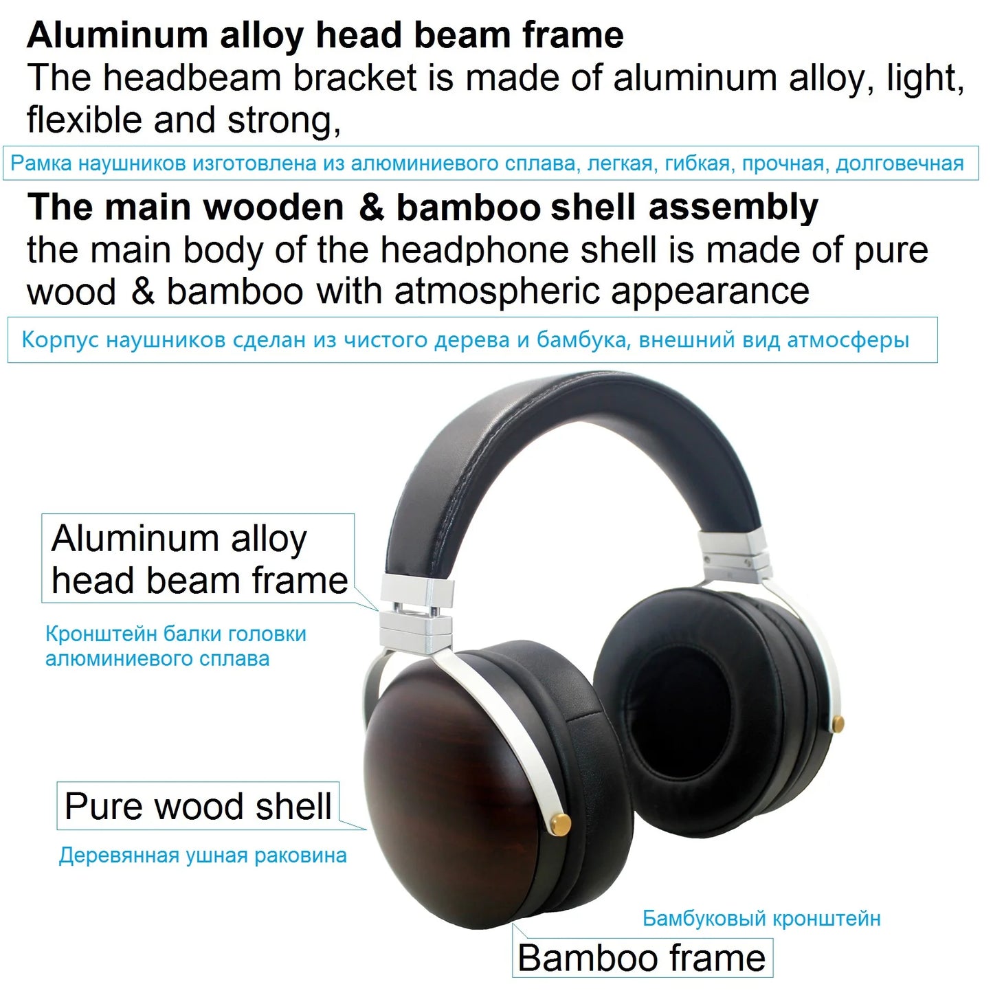 High quality HiFi headphone