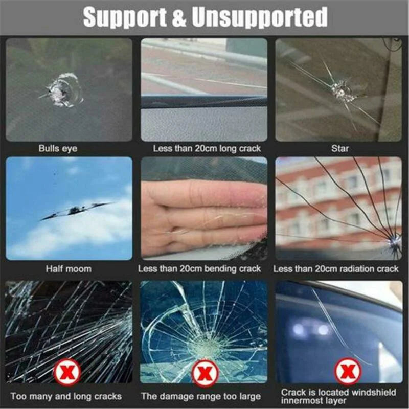Car Glass Repair Resin Kit