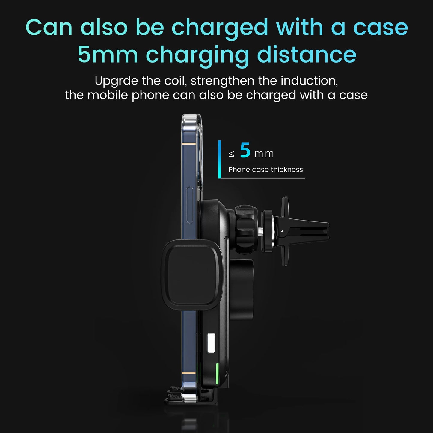 Car Wireless Charging Phone Holder