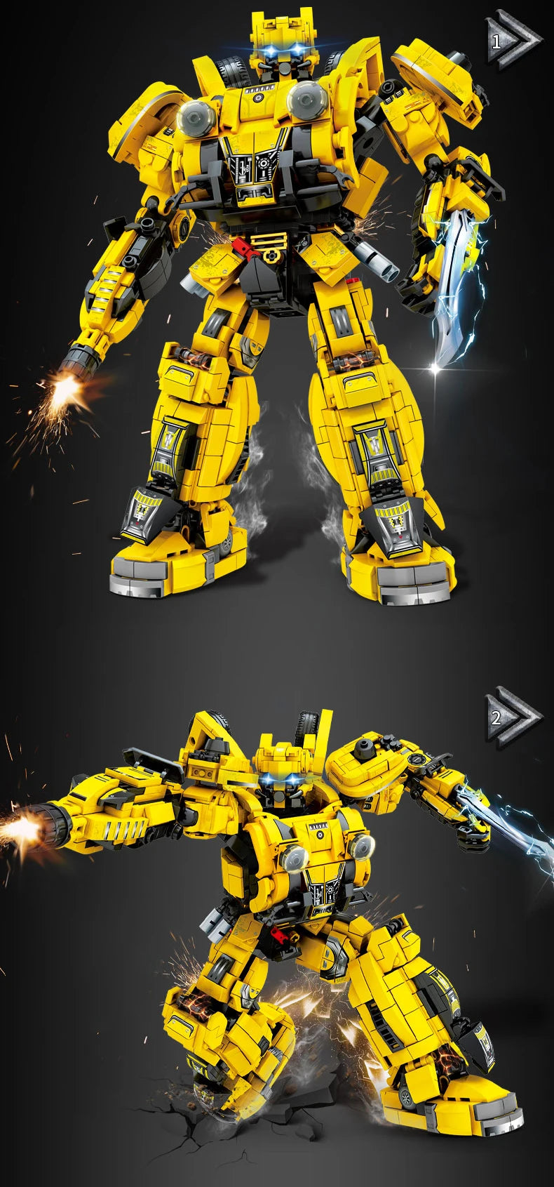 Mecha Classic Movie Building Blocks Toys