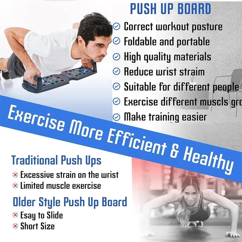 Gym Foldable Push-up Board
