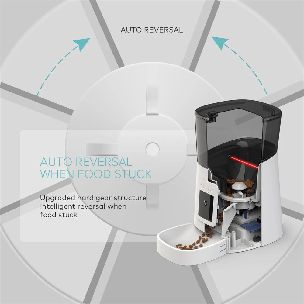 WiFi Camera Automatic Pet Feeder