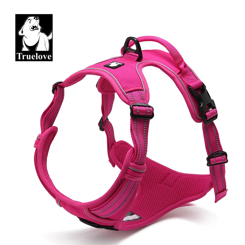 Reflective Nylon large Dog Harness