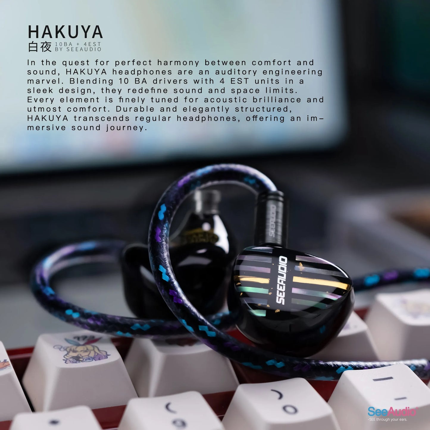 Hybrid Driver Hifi In-Ear Headphones