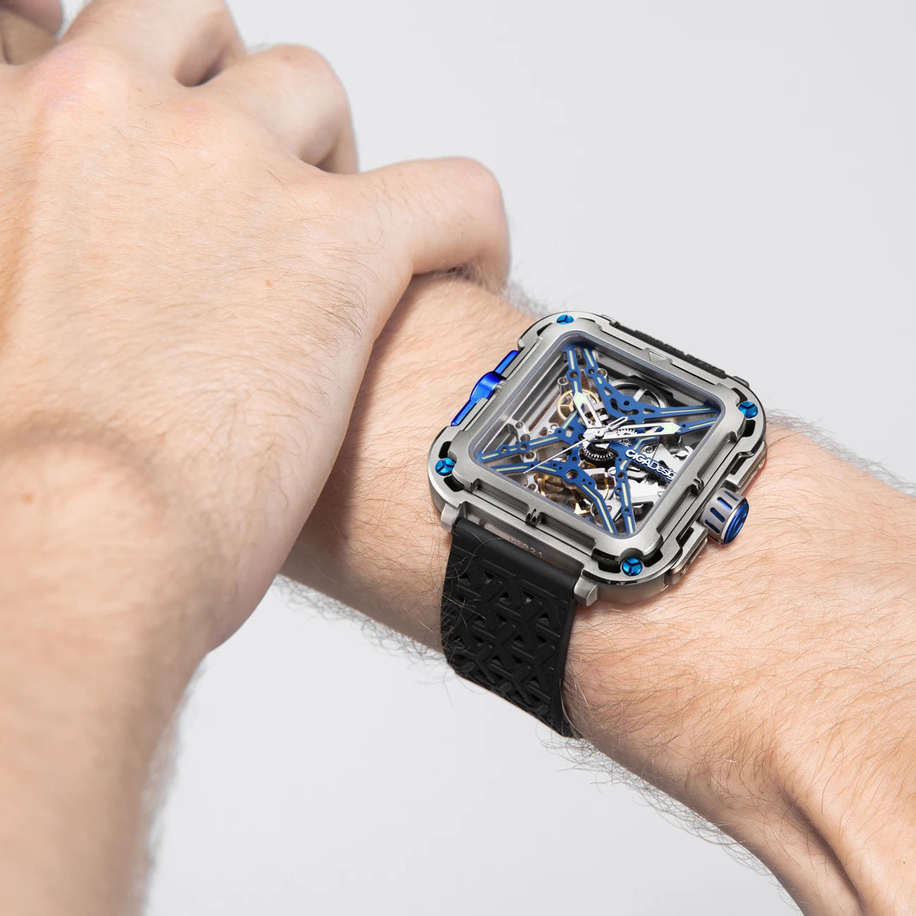 Titanium Blue Automatic Watch