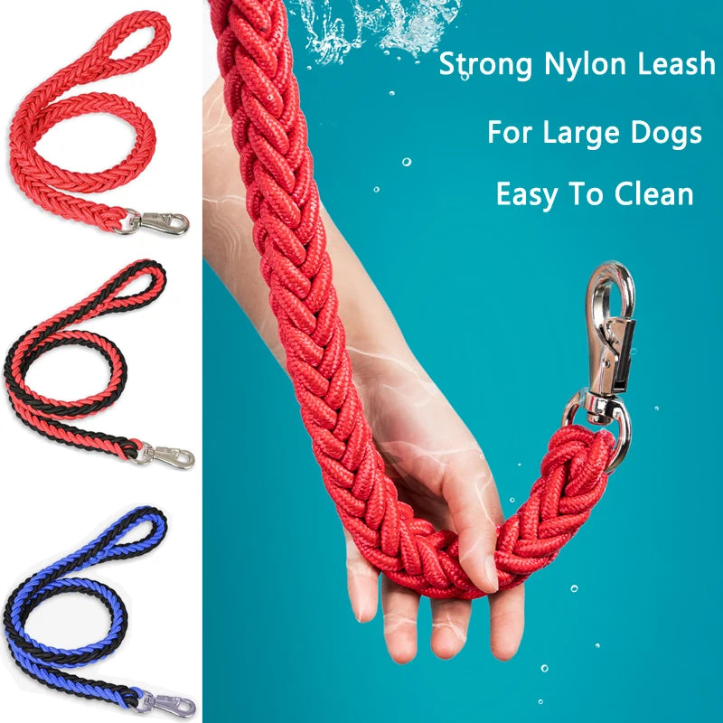 Durable Hand-Knitted Nylon Dog Leash