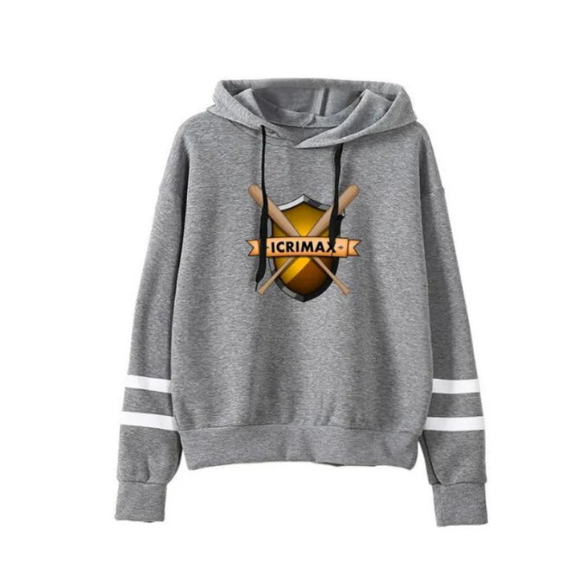 Men Oversized Long Sleeve Hooded Sweatshirt