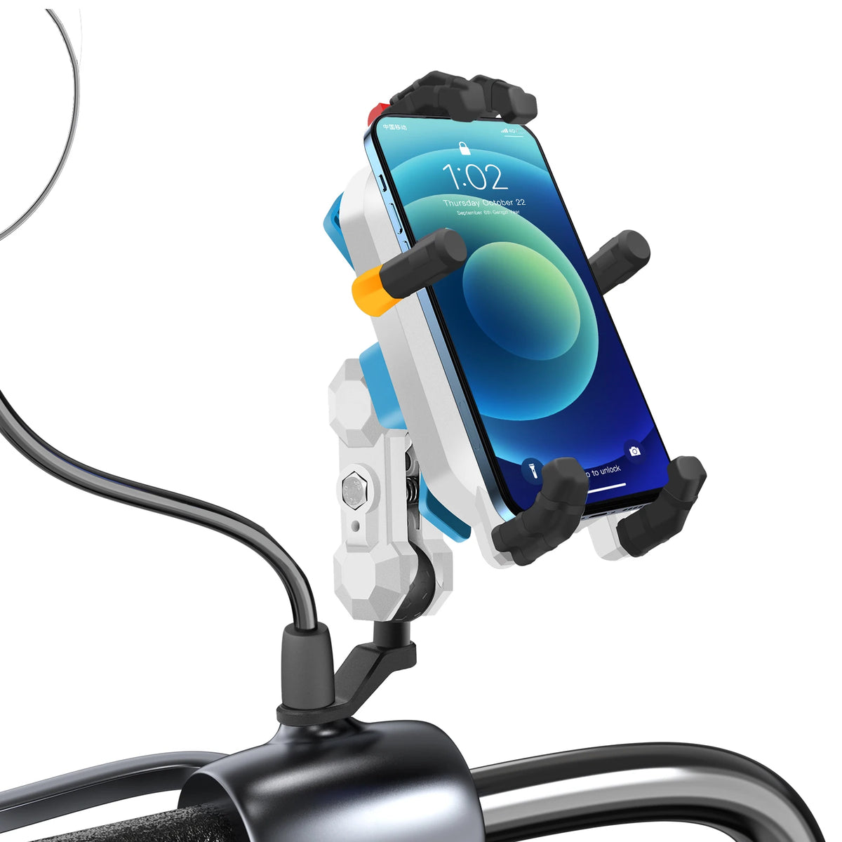 Motorcycle Handlebar Support GPS Holder