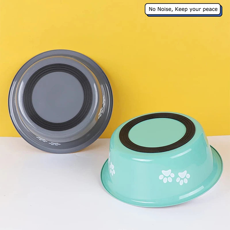 Stainless Steel Non-Slip Pet Bowls