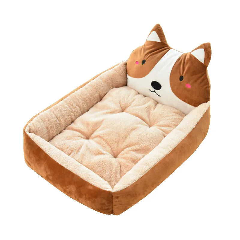 Dog washable luxury large bed