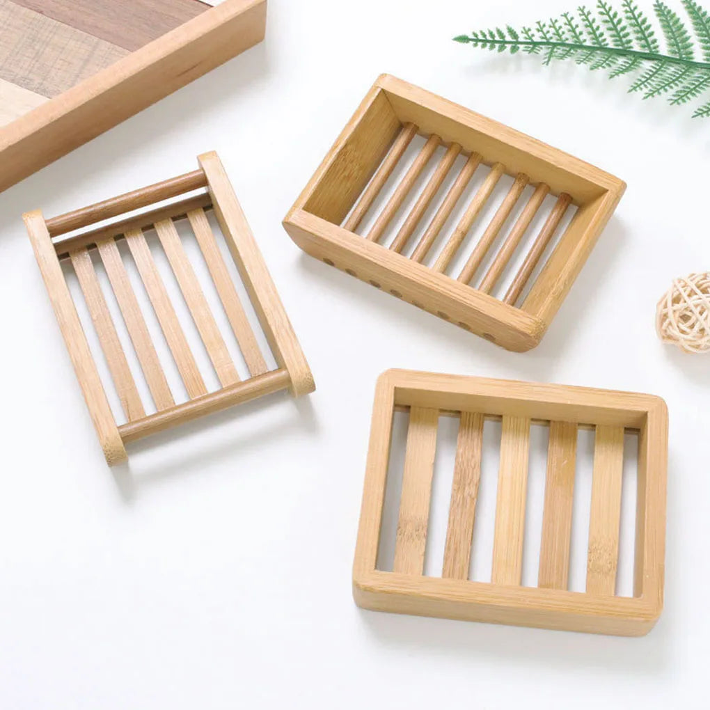 Bamboo Moisture-Proof Soap Dish
