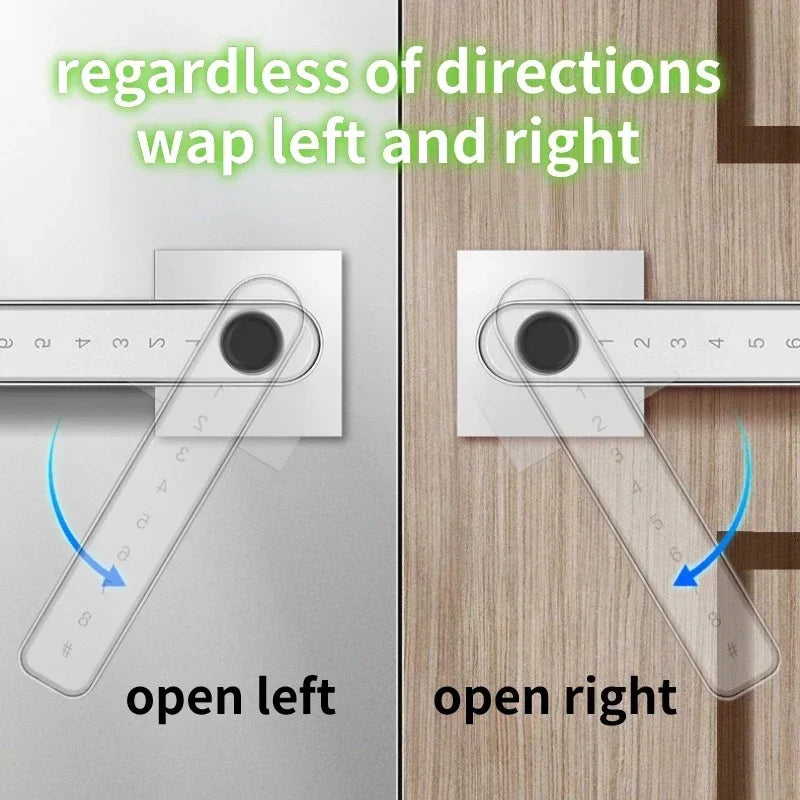 Fingerprint Password Handle Lock